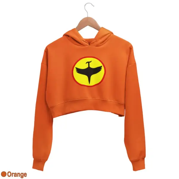 Zagor Logo Women's Crop Hoodie - Image 12
