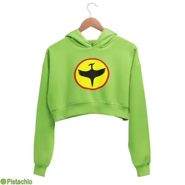 Zagor Logo Women's Crop Hoodie - Image 14
