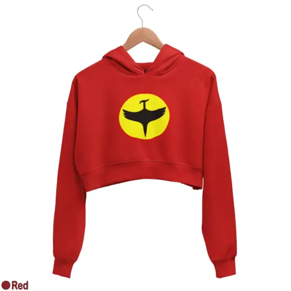 Zagor Logo Women's Crop Hoodie - Image 16
